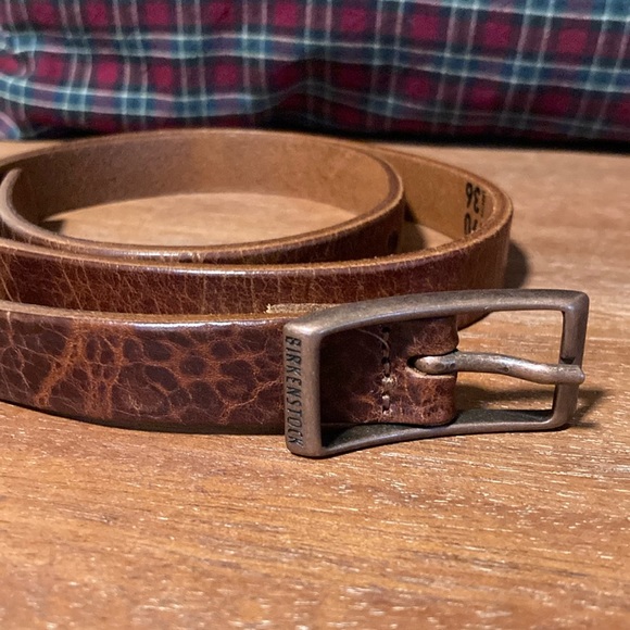 NWOT BIRKENSTOCK OHIO 20MM COGNAC BELT - Picture 7 of 8